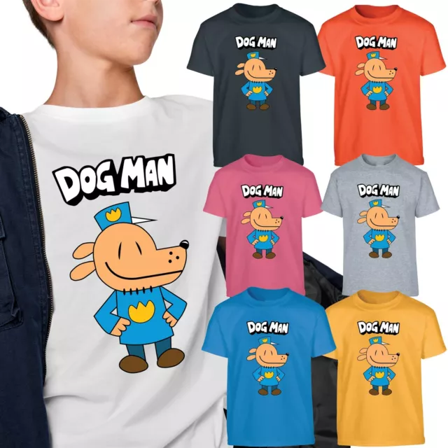 T-shirt cane uomo mondiale del libro dogman scuola bambini e adulti ragazzo ragazze unisex top