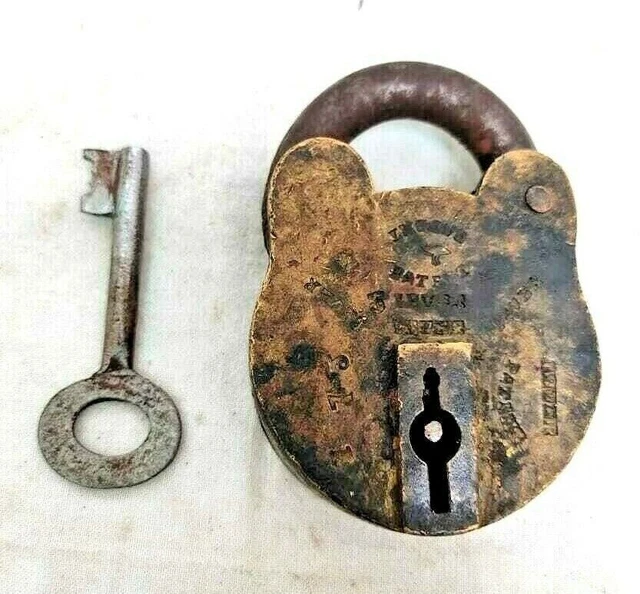 Ancienne Tête De Lance Poignard Vintage Années 1930 - Fer Forgé Main Solide - Inde