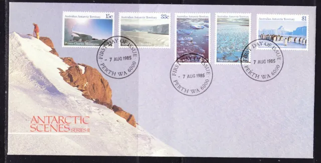 Australia AAT 1985 Scenes Series 2 First Day Cover - Perth Cancellation