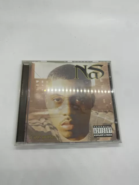 NAS It Was Written CD Studio Album 1996 Hip Hop, Gangsta Rap, Columbia Records