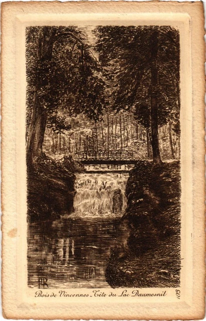 CPA AK Vincennes Tete du Lac Daumesnil FRANCE (1283082)