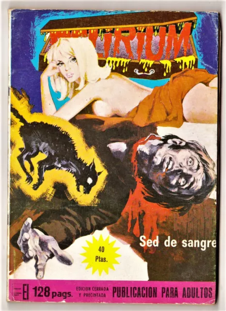 DELIRIUM nº: 13 (de colección completa de 46 sex-terror) ELVIBERIA, 1976-79
