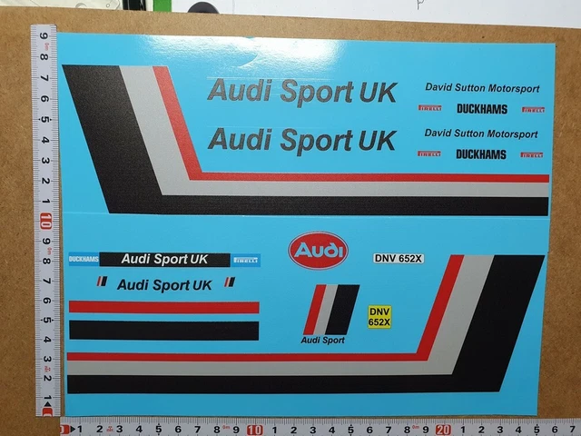 Décalcomanie 1/18 Plaques 24H Du Mans 2007-2010 – Colorado UV