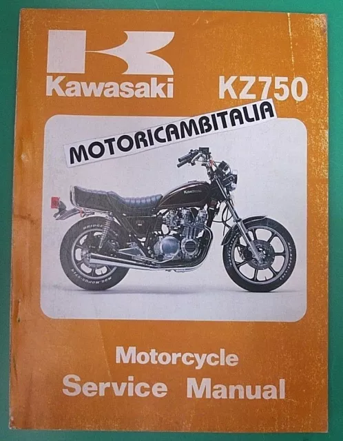 Per Kawasaki Kz750 Ltd Z750 Z 750 Manuale Officina  Service Manual