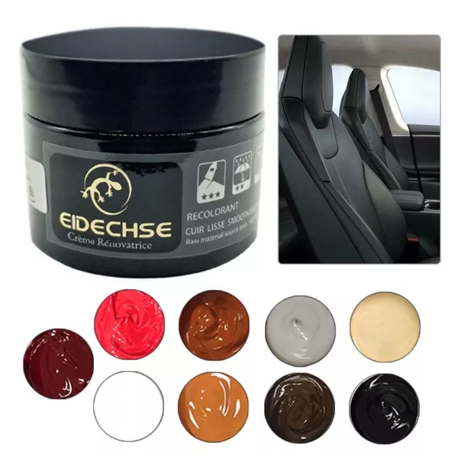 Leather Repair Filler Cream Kit Restore Car Seat Sofa Scratch Scuffs Hole Rip