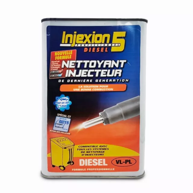 Nettoyant injecteur diesel professionnel 5L - Injexion 5