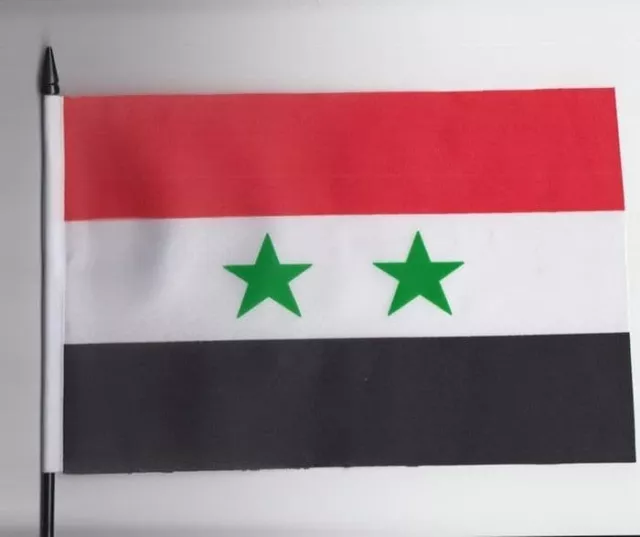 Syria Hand Flag (9" x 6")