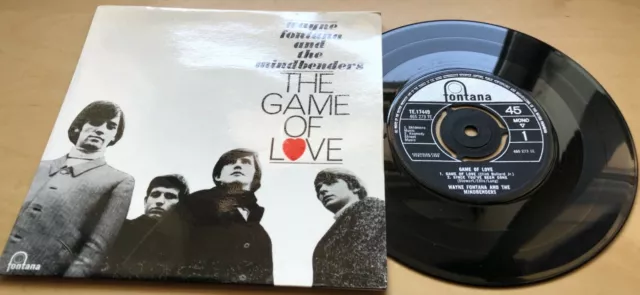 Wayne Fontana Mindbenders Game Of Love Uk 1964 Fontana Vinyl 7"" 45 Te.17449