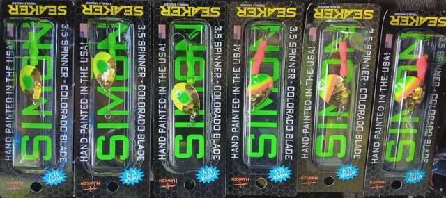Hawken Simon 3.5 Colorado Blade Spinner (x6)-Sold as a Lot-New!