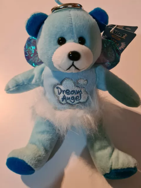 Gifted Bears 'My Angel Bear' Blue BNWT 21cm Australian Toy Dream Angel