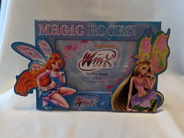 NICKELODEON WINX CLUB Magic Rocks Glitter Frame holds 4x6 in. Photos £