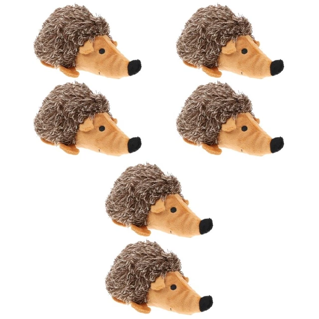 6 Pcs Peluche Animaux Jouet Pour Chien Jouets À Mâcher De Compagnie Doux