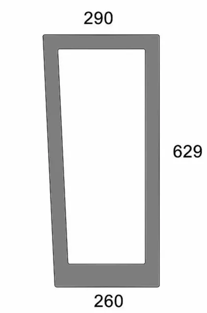 Front unten rechts - Same 0.015.0339.0/10 - Kabine Agrofarm Neu Serie Same Dorad