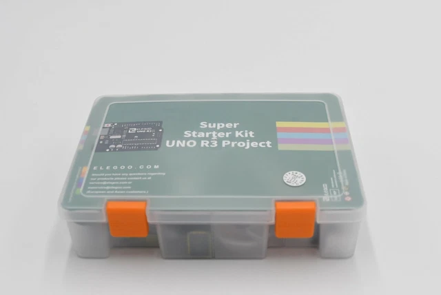 ELEGOO UNO PROJECT Super Starter Kit with Tutorial and UNO R3 ...