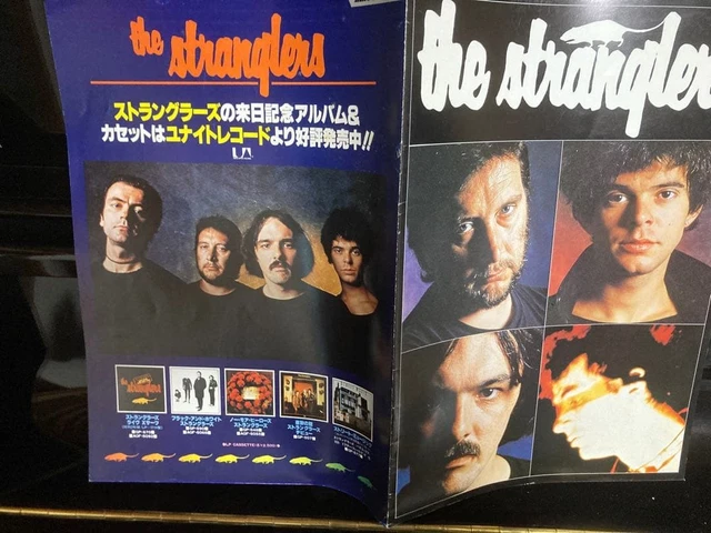 THE STRANGLERS JAPAN Tour 1979 Brochure Vintage Concert