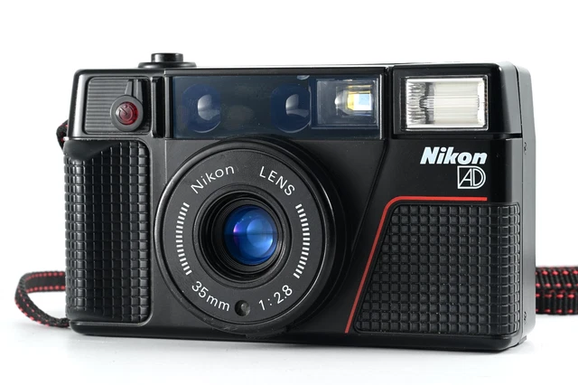 NEAR MINT] NIKON L35 AD ISO 1000 Pikaichi Point & Shoot 35mm Film