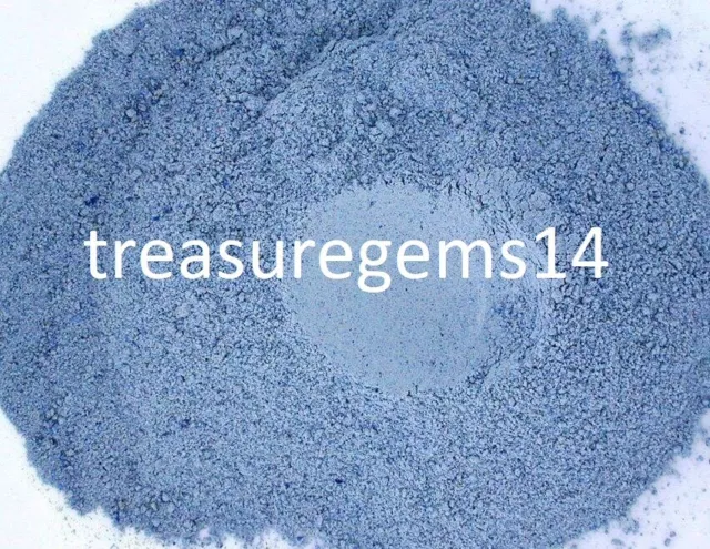 50 Gramos Brillante Afganistán Azul Lapis Lazuli Incrustada Polvo Arena Pintura