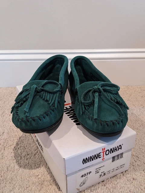 Minnetonka moccasins Kilty Pine Women's 7.5 Minnetonka moccasins Kilty Pine Women's 7.5