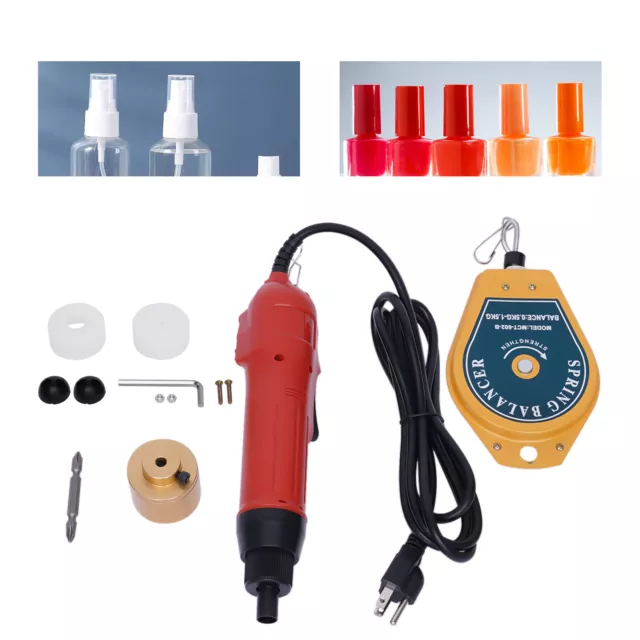Electric Bottle Capping Machine Handheld Screw Capper Sealing Sealer Tool 110V