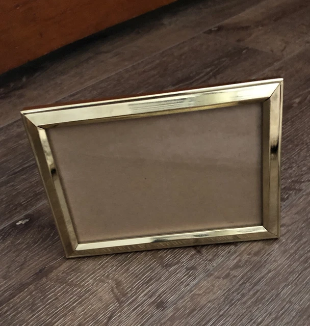 Solid Brass Picture Frame For 4 X 6 Photo