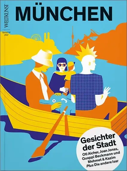 Weltkunst Heft Ausgabe Nr. 205/22 Spezial 04 2022 München Gesichter einer Stadt