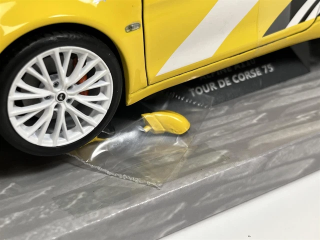 Alpin A110 Tour De Corsae 75 2022 Jaune 1:18 Echelle Solido 1801620 7