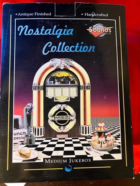 Nosetalgia Co Jukebox  Am/Fm Radio New In Box