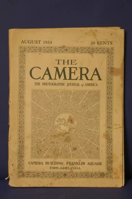 F66602~ LA CÁMARA – Diario Fotográfico de América – Agosto de 1924 – JB Pardoe