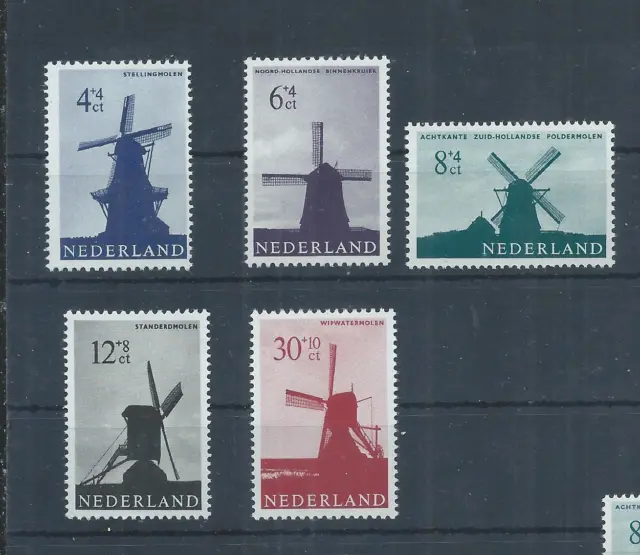 Netherlands stamps.  1963 Cultural & Social Relief Funds Windmills MNH (AC720)