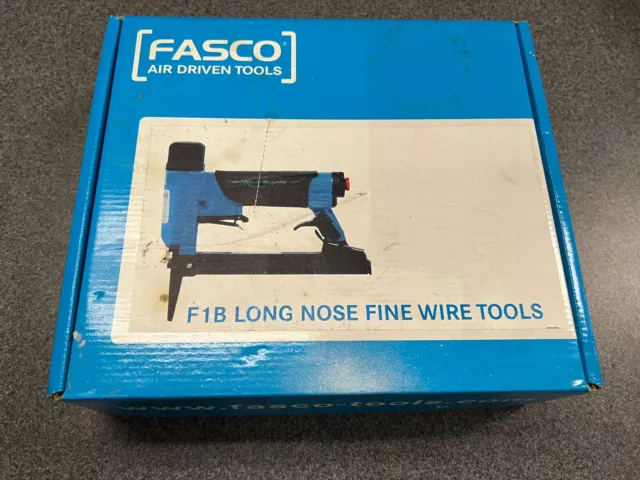 Fasco F1B 7C-16 LN50mm Long Nose Upholstery Stapler With Box Of 3/8” Staples