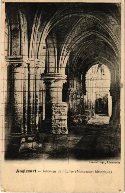 CPA Angicourt- Interieur de l'Eglise FRANCE (1020665)