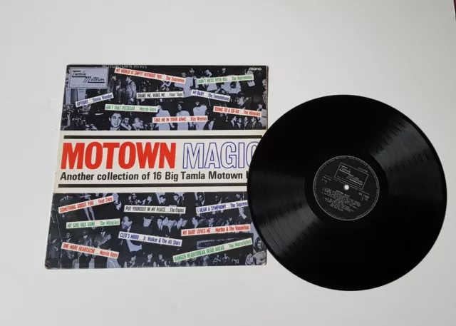 Various - Motown Magic - Lp - Tml 11030 - 1966 - Mono - Vg/Vg