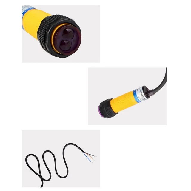 Interruttore barriera fotoelettrica 10-30 VDC 200 MA E3F-DS30C4 perle lampada LED incorporate
