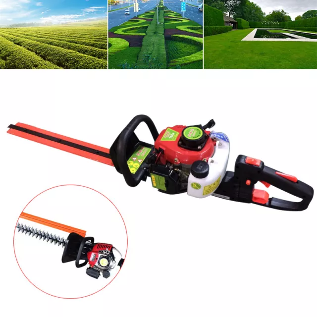 Petrol Hedge Trimmer Lightweight Engine Garden Brush Cutter 9000r/min 22.5cc