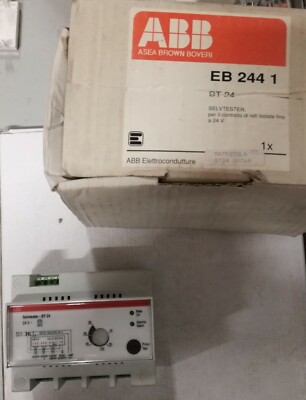 ABB EB 244 1 ABB BT 24 Selvtester per il controllo reti isolate fino a 24V 6M DIN 