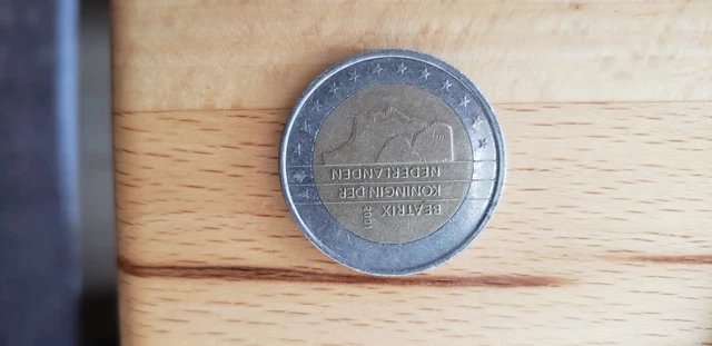 2 Euro Münze Königin Beatrix 2001 Wert picclick.de