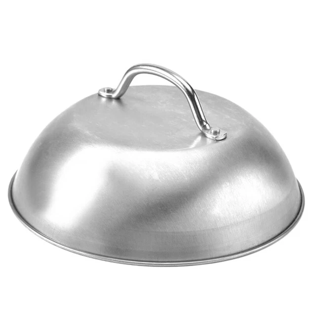 Stainless Steel Steak Cover Thicken Western Restaurant Western Food Cover HandJ3