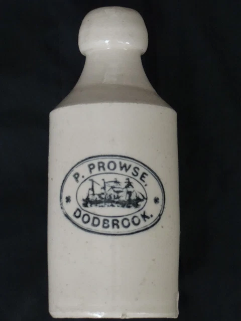 D. Prowse Dodbrook Pictorial Sailing Ship,  Ginger Beer.
