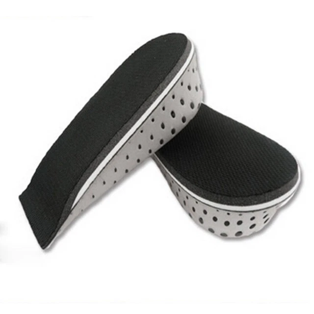 2/3/4CM Unisexe Gel Chaussure Ascenceur Hauteur Augmente Talon Semelles Insert
