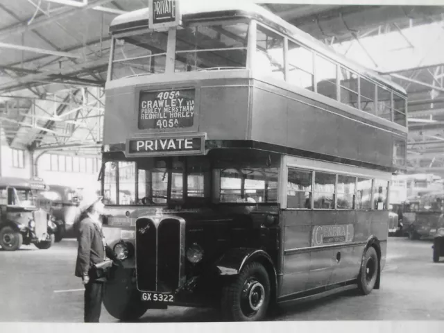 London Transport/General Bus - St 1078 (Gx 5322) - On Route 405A To Crawley