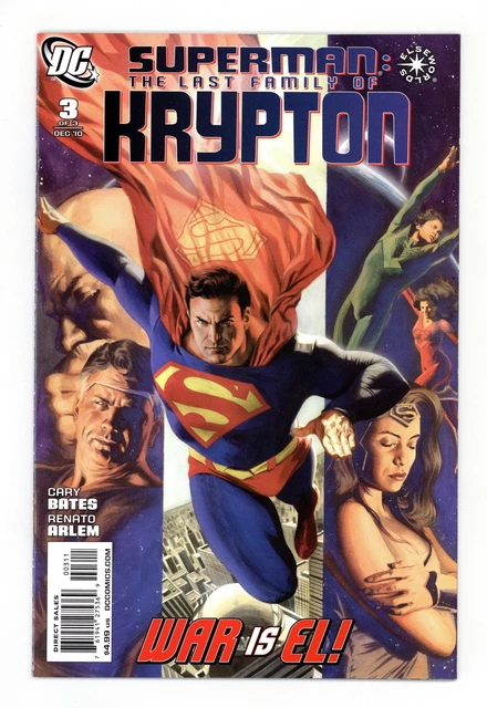 Superman The Last Family of Krypton #3 VF/NM 9.0 2010