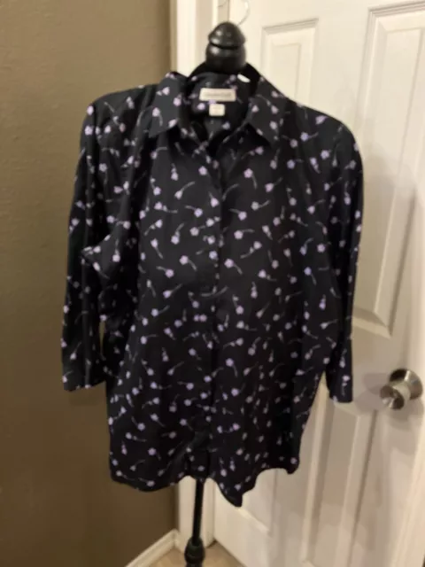 Coldwater Creek Plus Size 1X Blouse