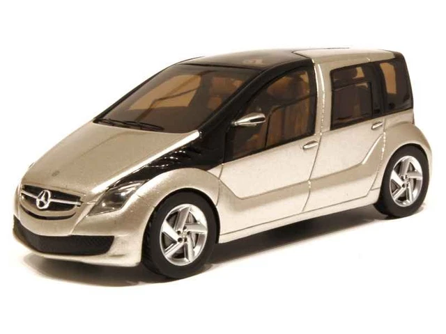 Spark 1/43 - Mercedes Benz Bleu - Concept Zero 2010 - Modèle Résine Collection