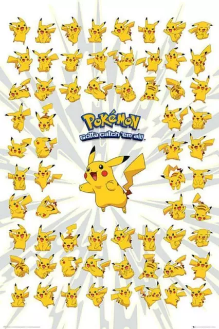 Pokemon : Pikachu - Maxi Poster 61cm x 91.5cm nuevo y sellado
