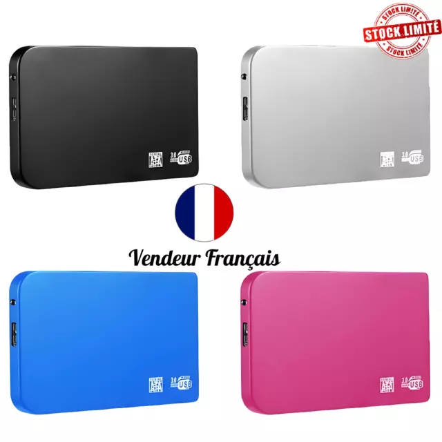 Disque dur externe SSD 3.0 Grand capacité 1to/2to/4to/8to Mini SSD Rapide