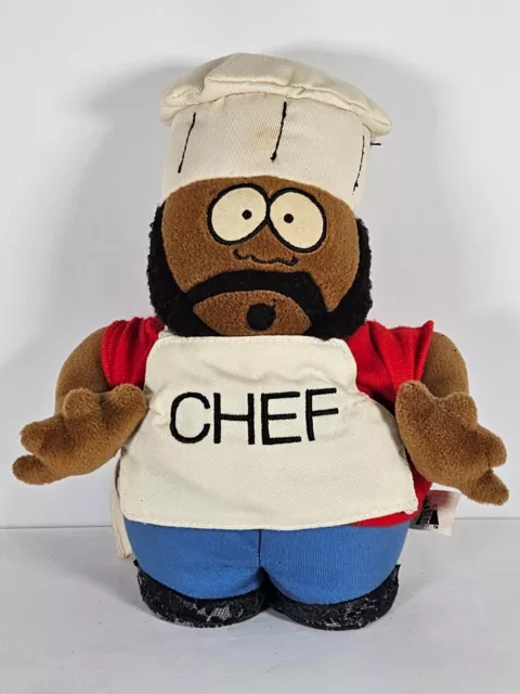 1999 South Park Large Chef Plush - Comedy Central ORIGINAL Vintage Toy
