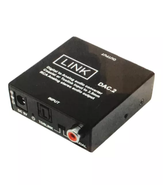 Link DAC.2 S/PDIF Digital To Stereo Analog Audio Converter