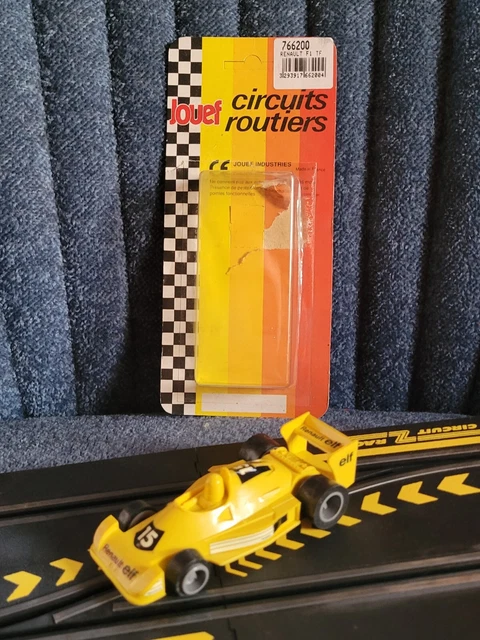 La Formule 1 Renault Elf n°15 miniature pour circuit Jouef au 1/40e
