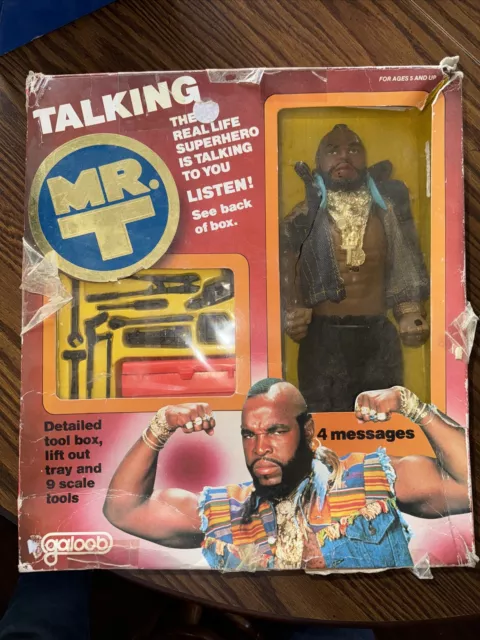 Talking mr t best sale doll