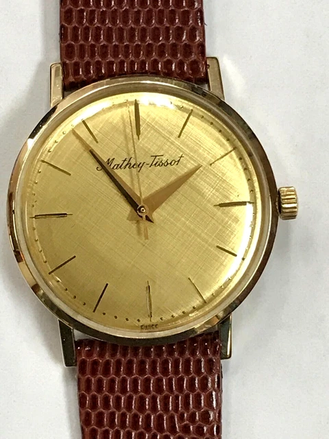 Mathey on sale tissot oro